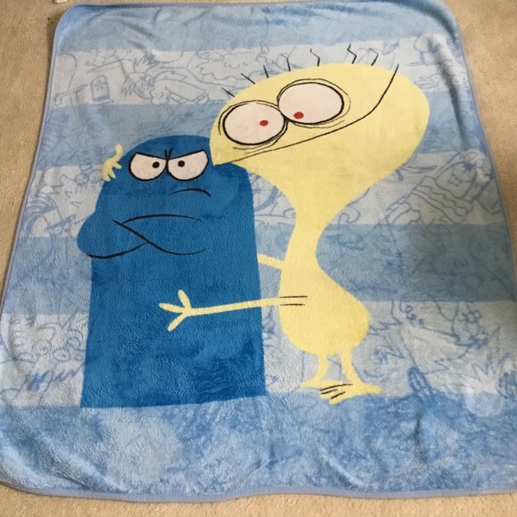 ISO ! Fosters home for imaginary friends cheese and bloo blanket - Picture 1 of 1